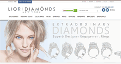 Desktop Screenshot of lioridiamonds.com